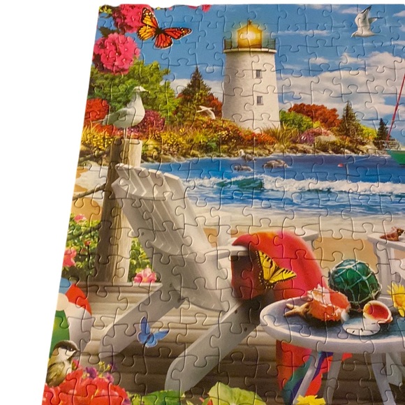 Complete Coastal Escape 300 piece EZ Grip jigsaw puzzle by Memory Lane - Picture 5 of 8